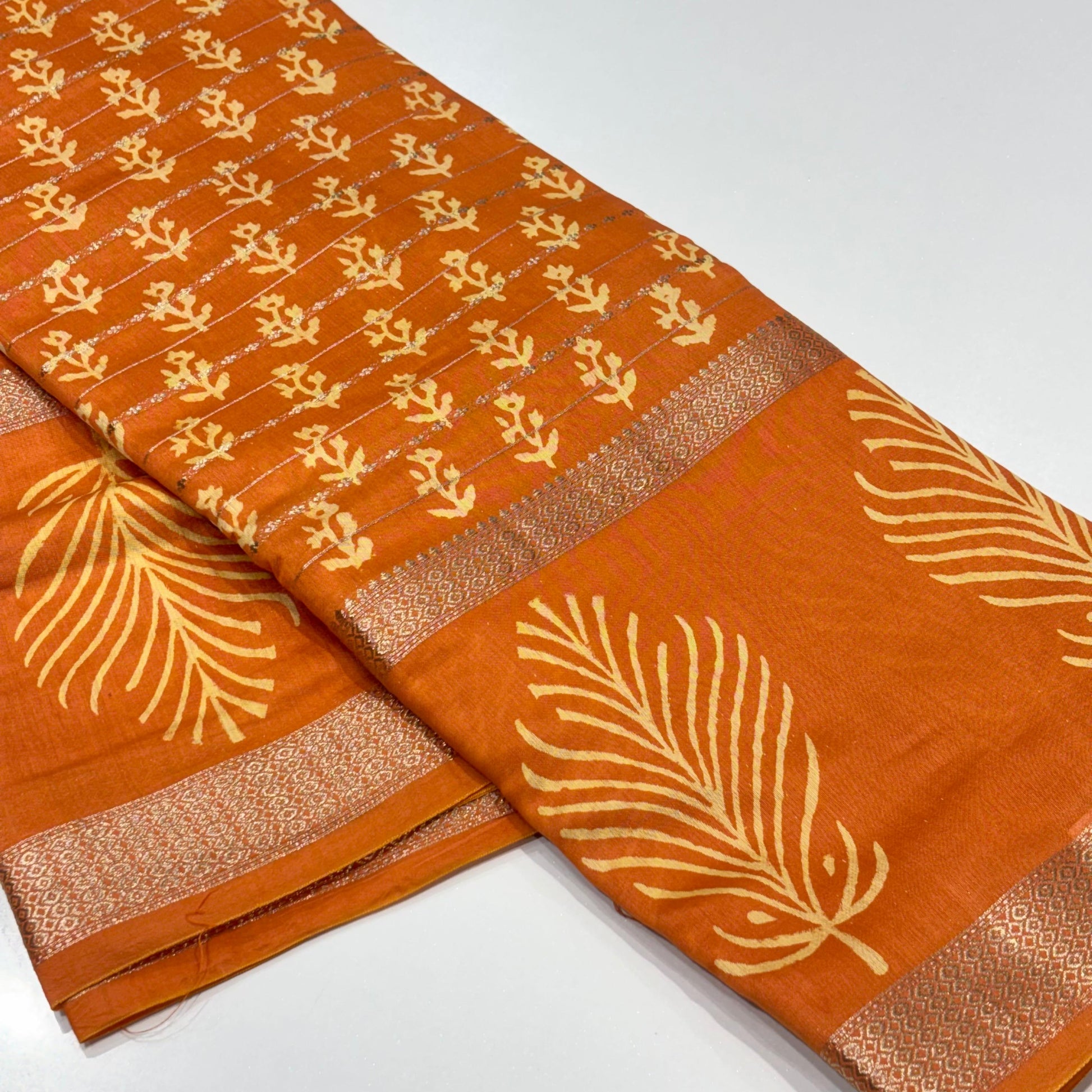 Mul Chanderi Cotton Saree