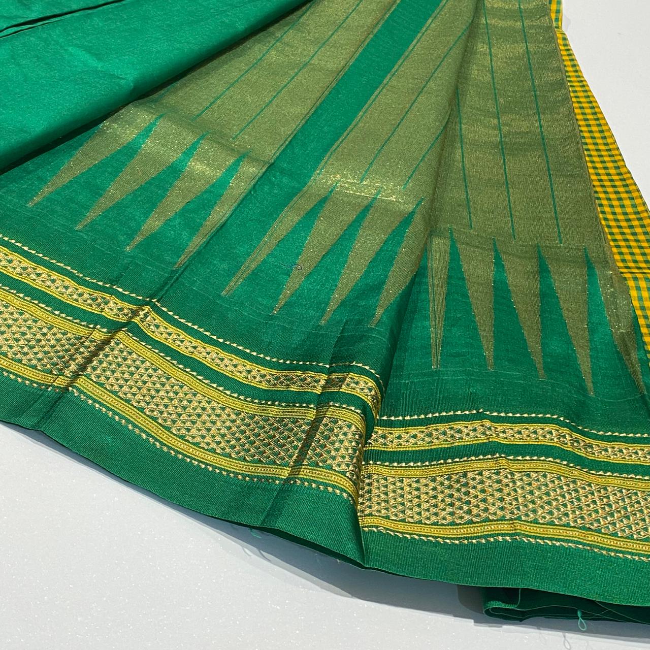 Semi Ilkal Silk Saree