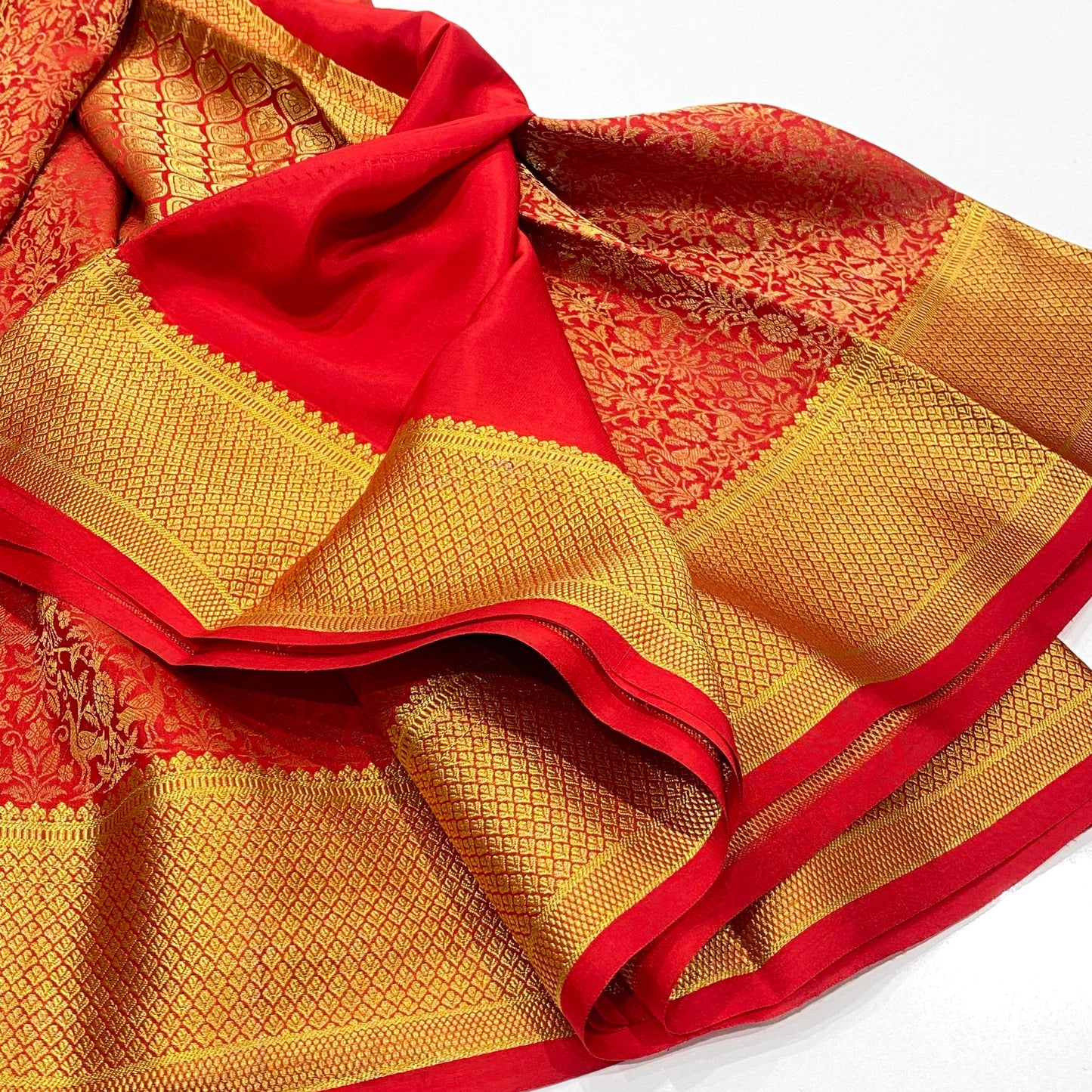 Brocade Mysore Silk Saree