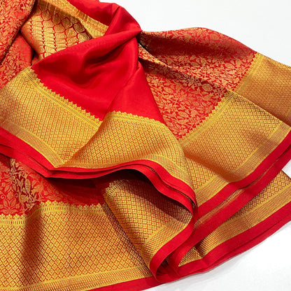 Brocade Mysore Silk Saree