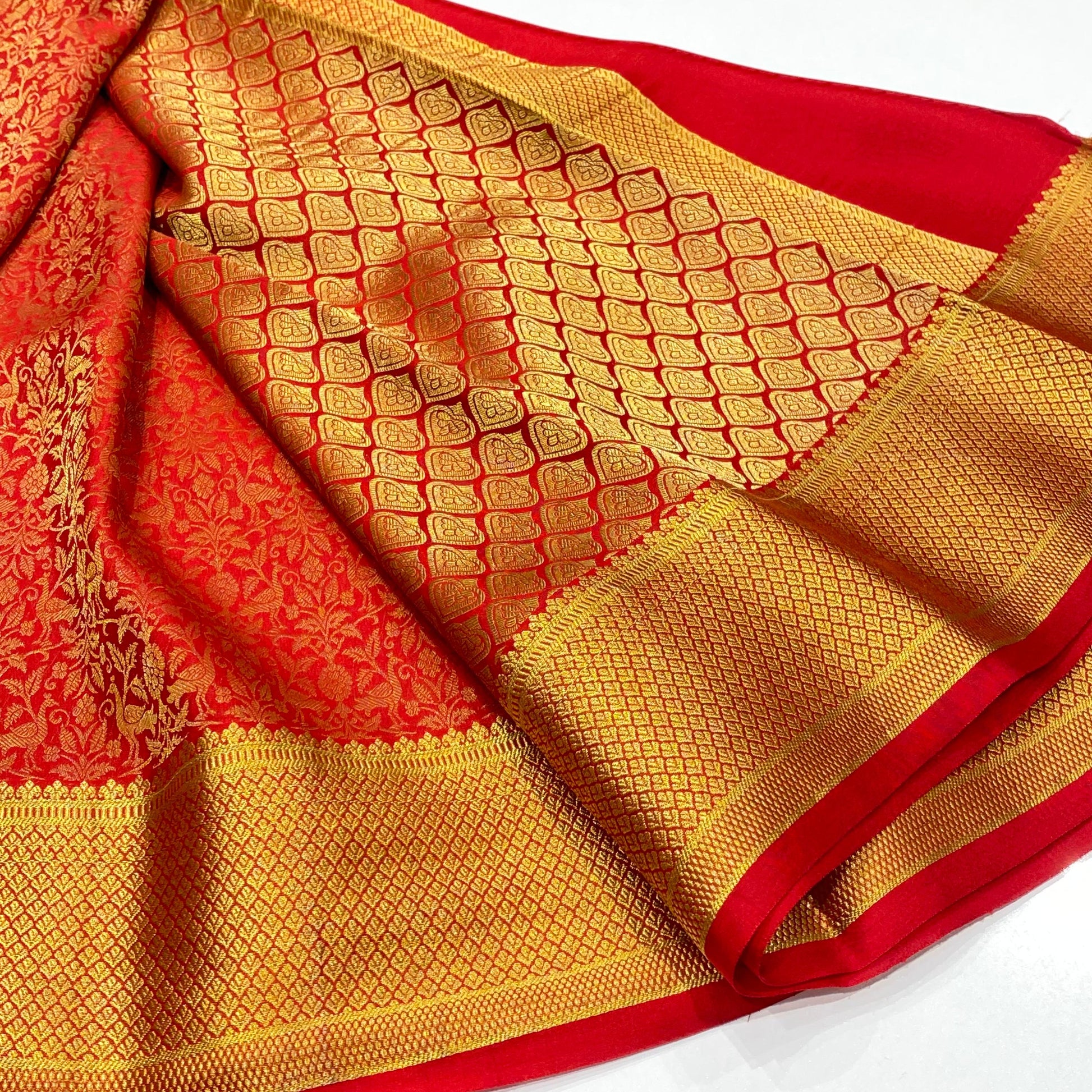 Brocade Mysore Silk Saree