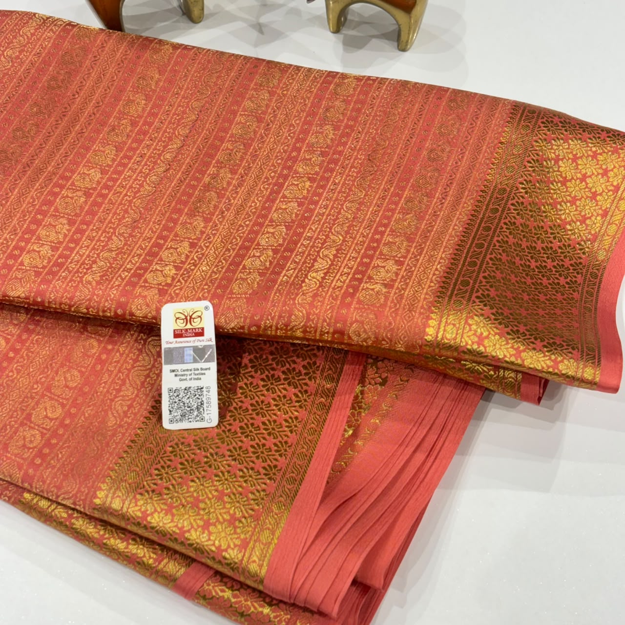 Brocade Pure Mysore Silk Saree