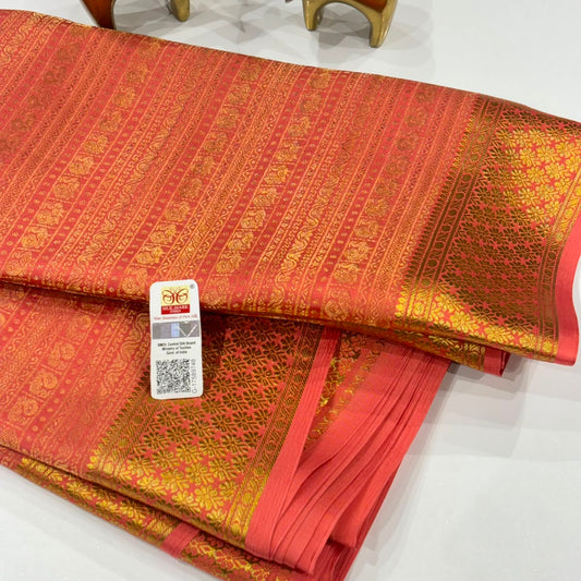 Brocade Pure Mysore Silk Saree