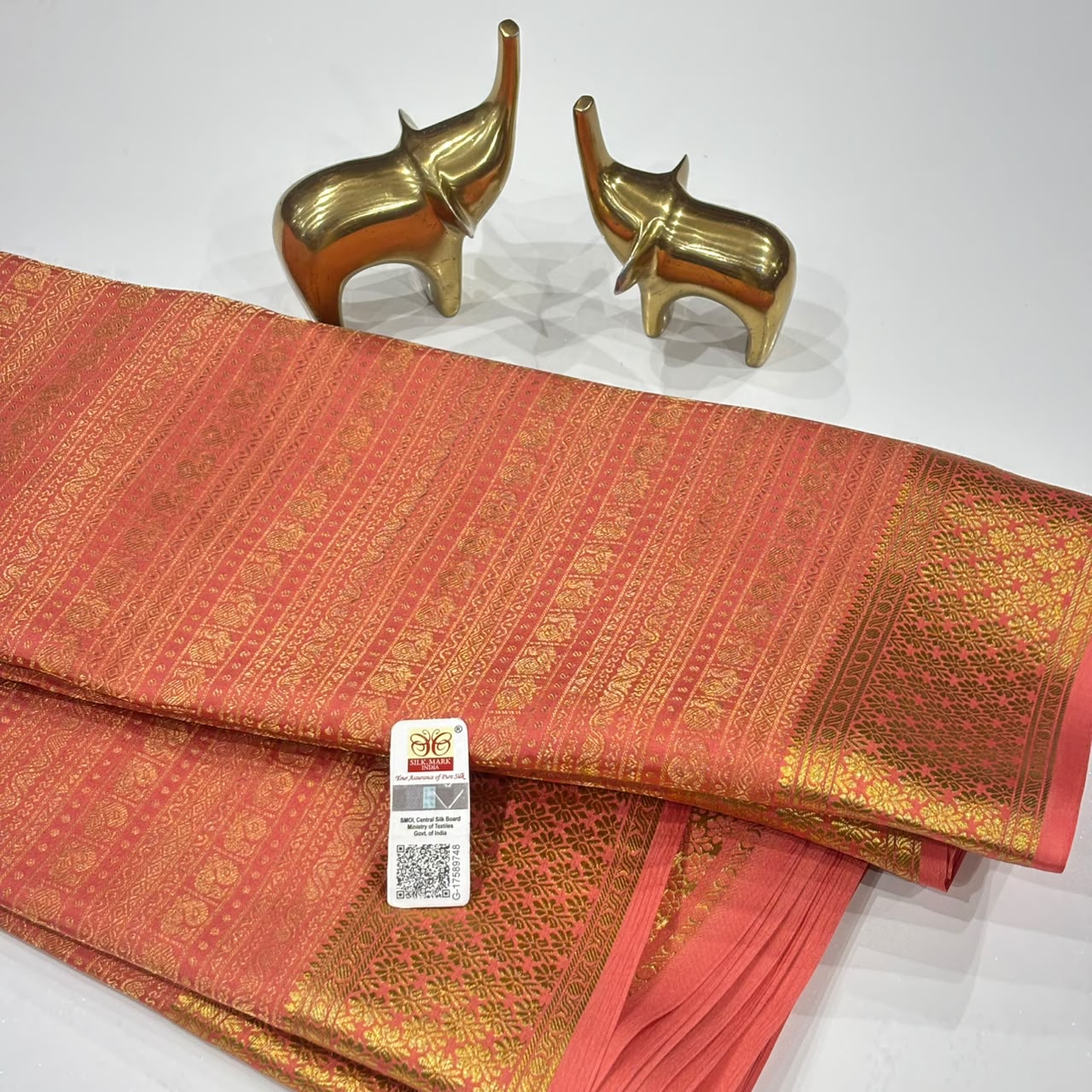 Brocade Pure Mysore Silk Saree