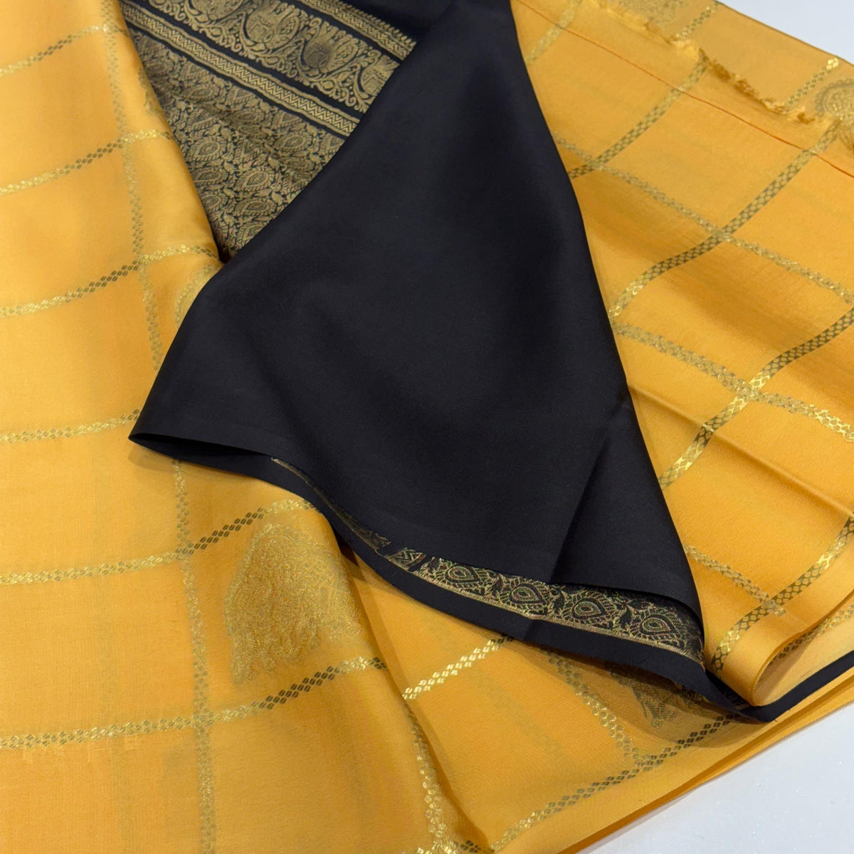 Pure Mysore Crepe Silk Saree