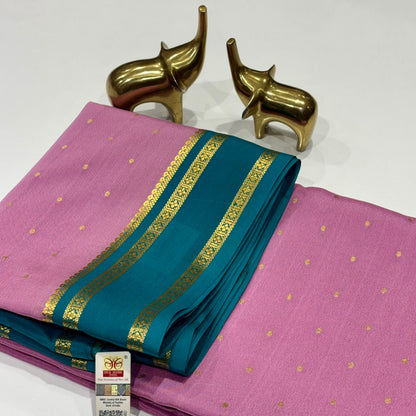 Pure Mysore Crepe Silk Saree