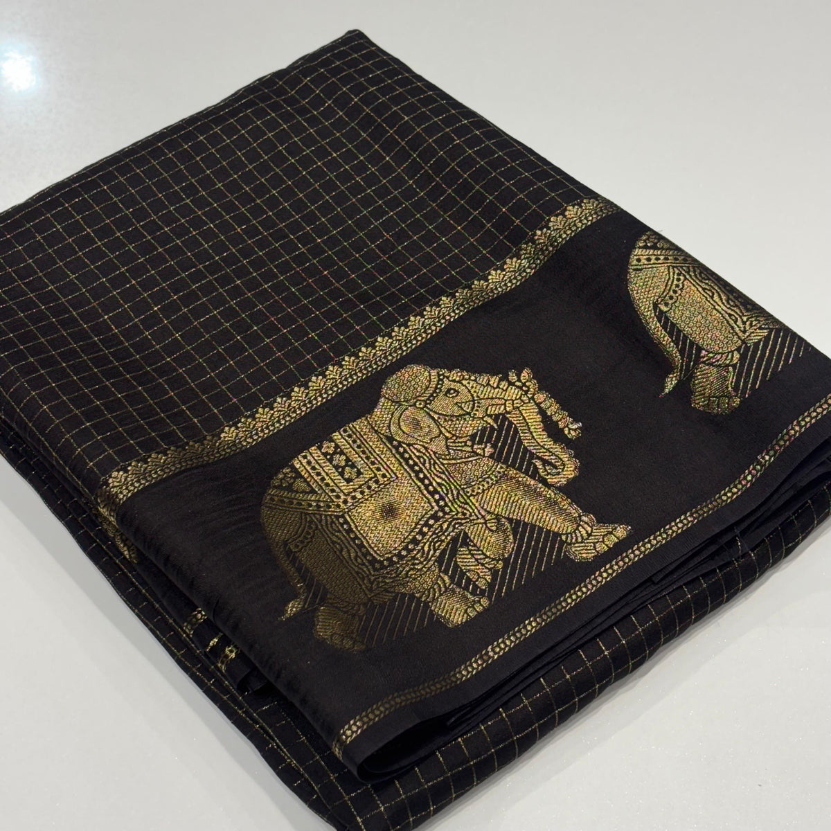 Mysore Crepe Saree