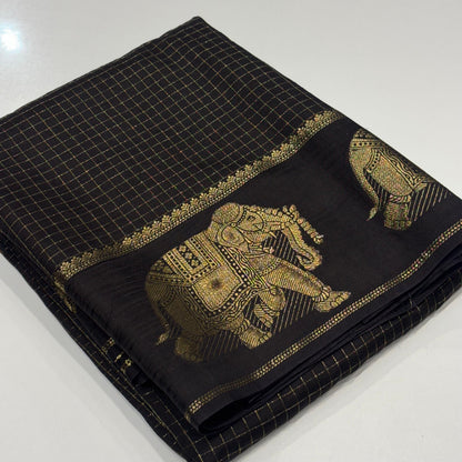 Mysore Crepe Saree