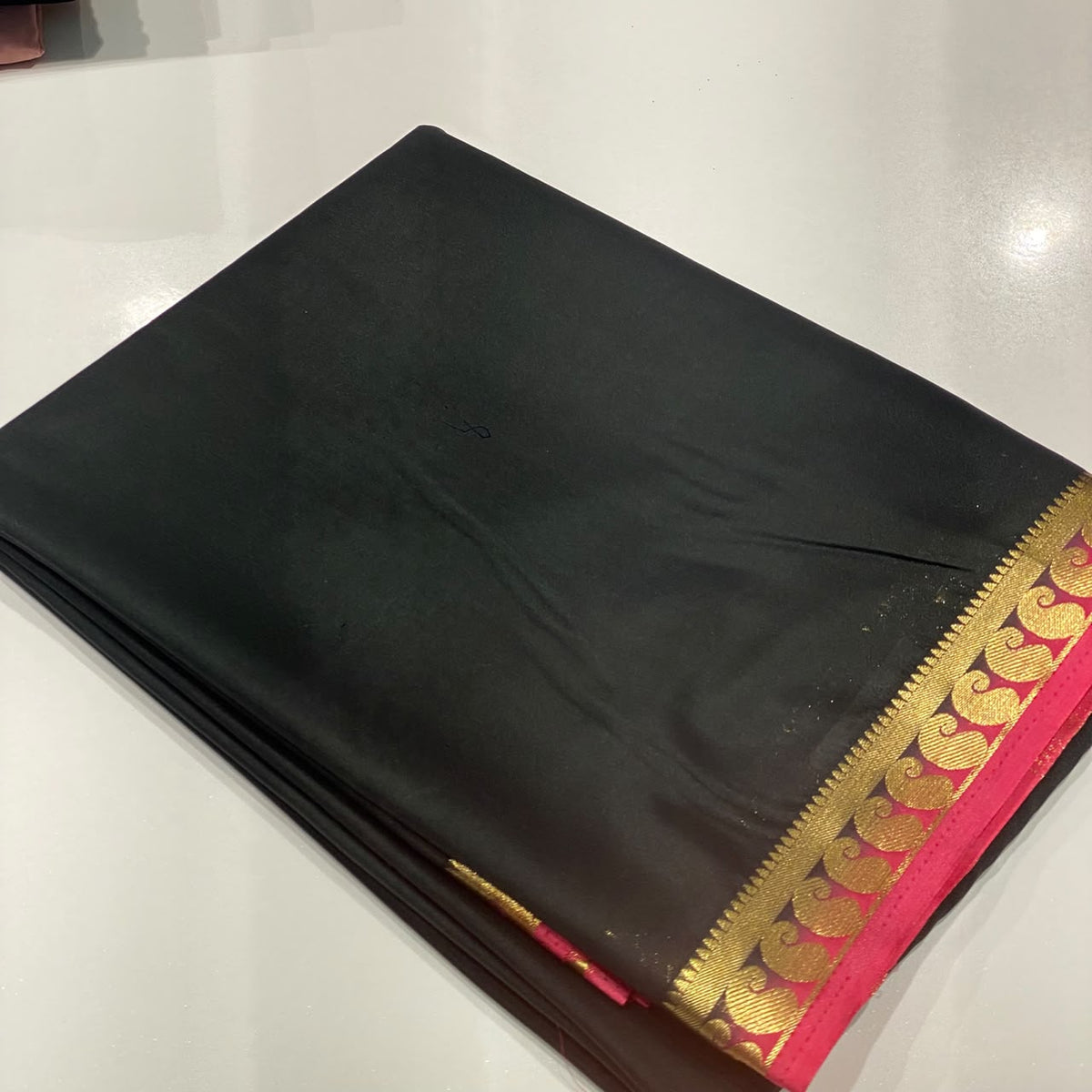 Semi Mysore Crepe Saree