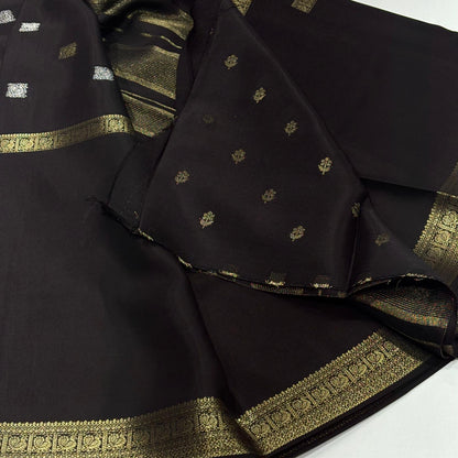 Semi Mysore Crepe Saree