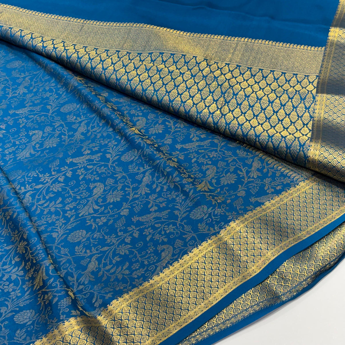 Brocade Pure Mysore Silk Saree