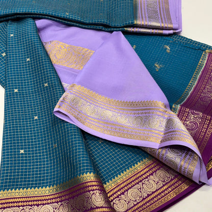 Pure Mysore Crepe Silk Saree