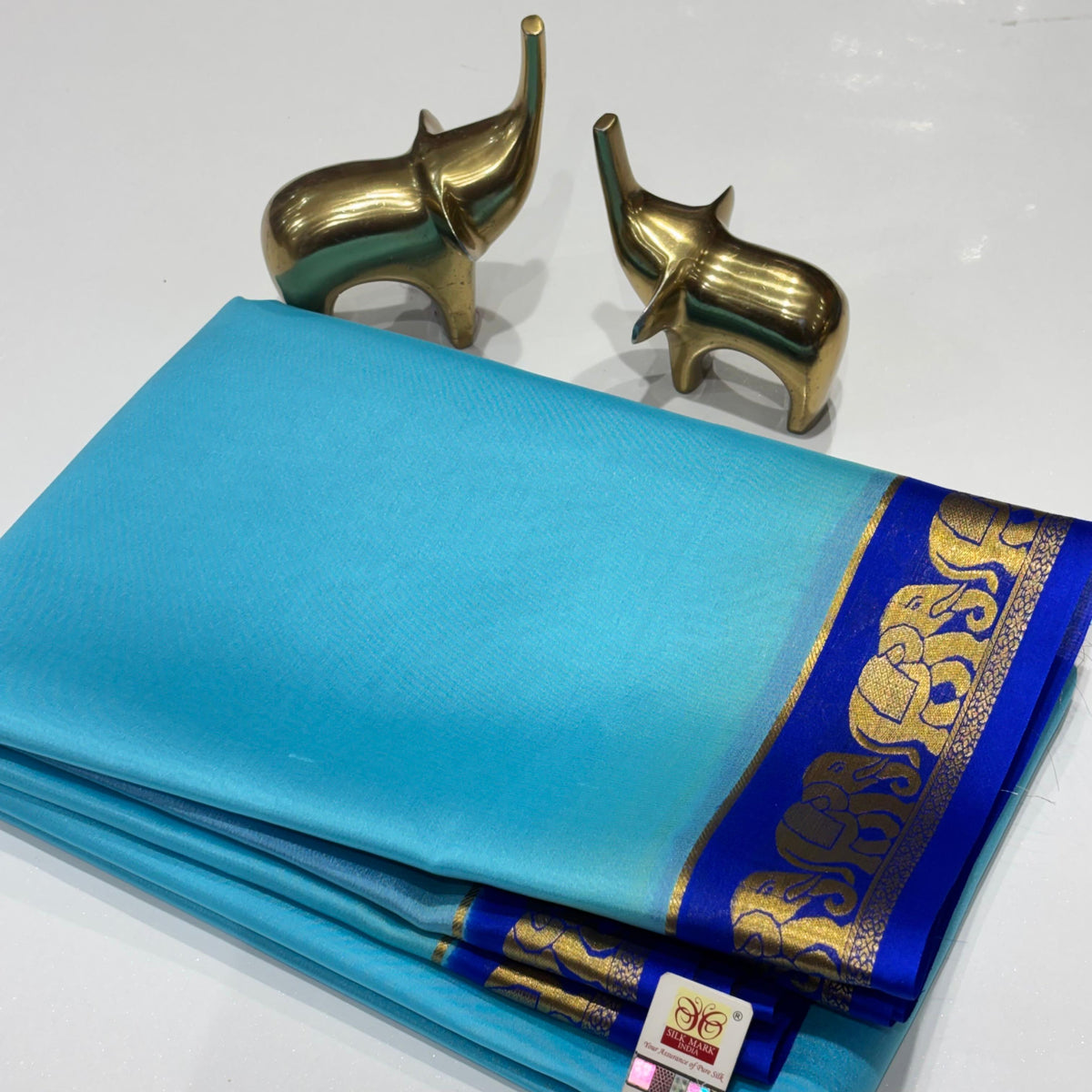 Pure Mysore Crepe Silk Saree