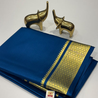 Pure Mysore Crepe Silk Saree