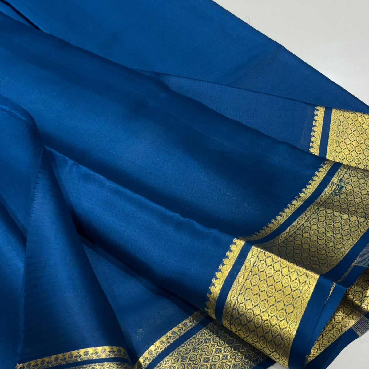 Pure Mysore Crepe Silk Saree