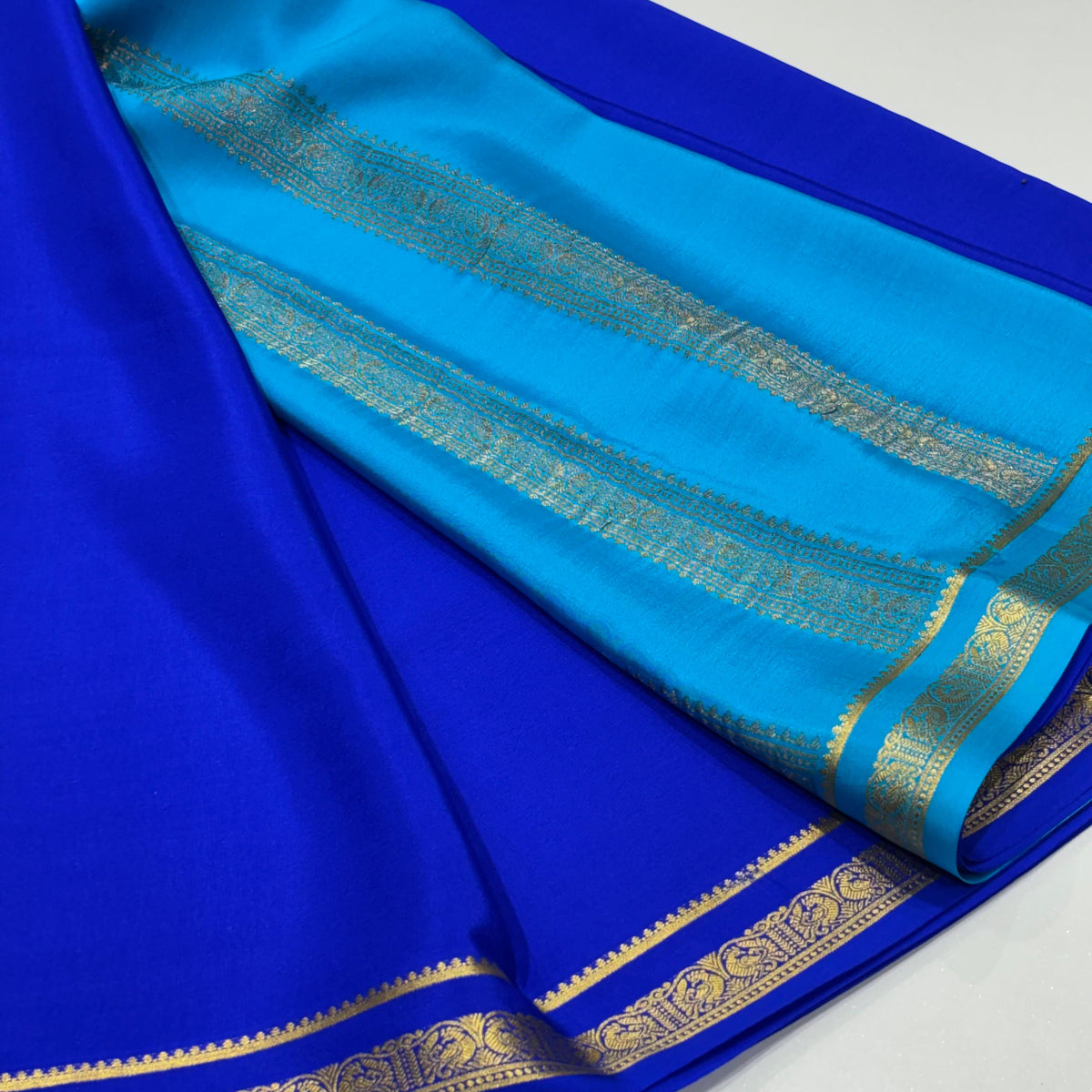 Pure Mysore Crepe Silk Saree