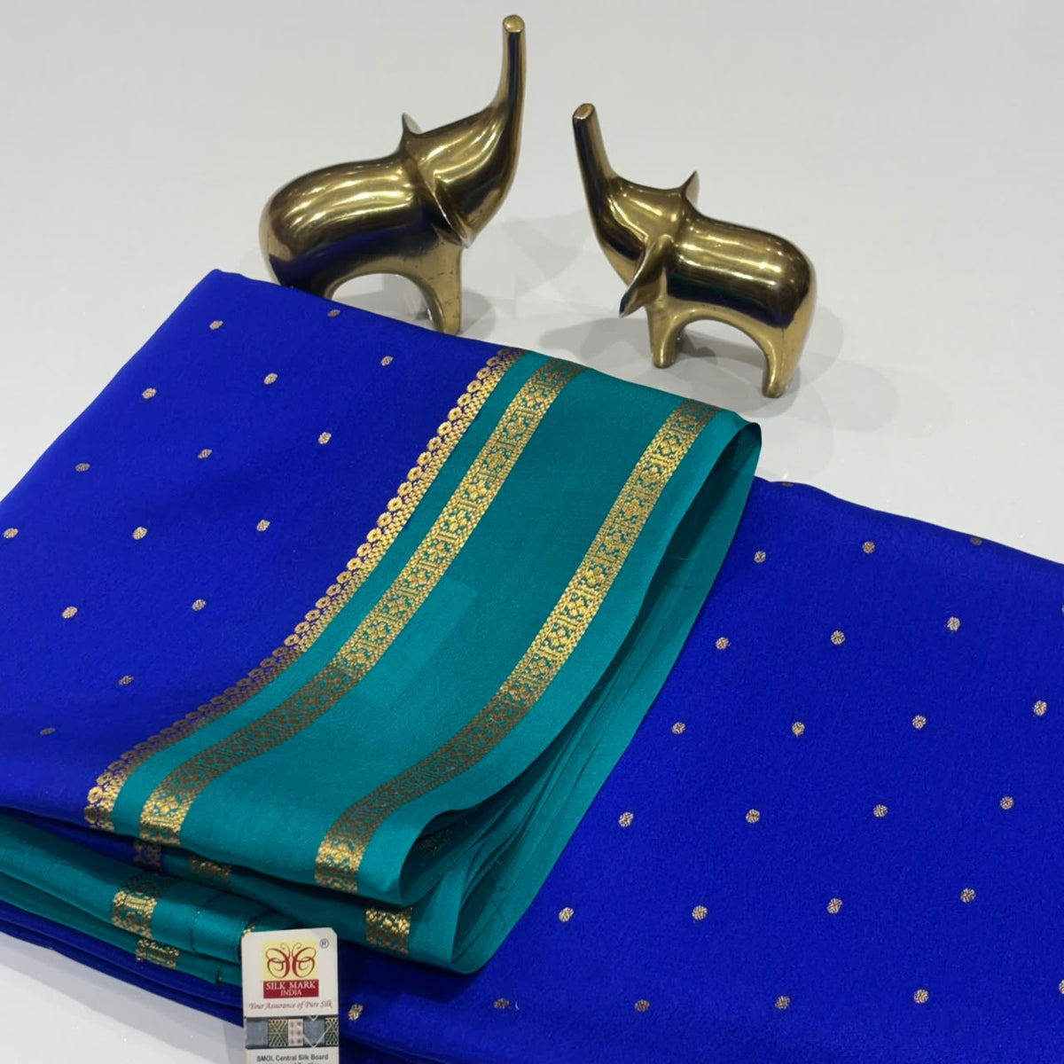 Pure Mysore Crepe Silk Saree