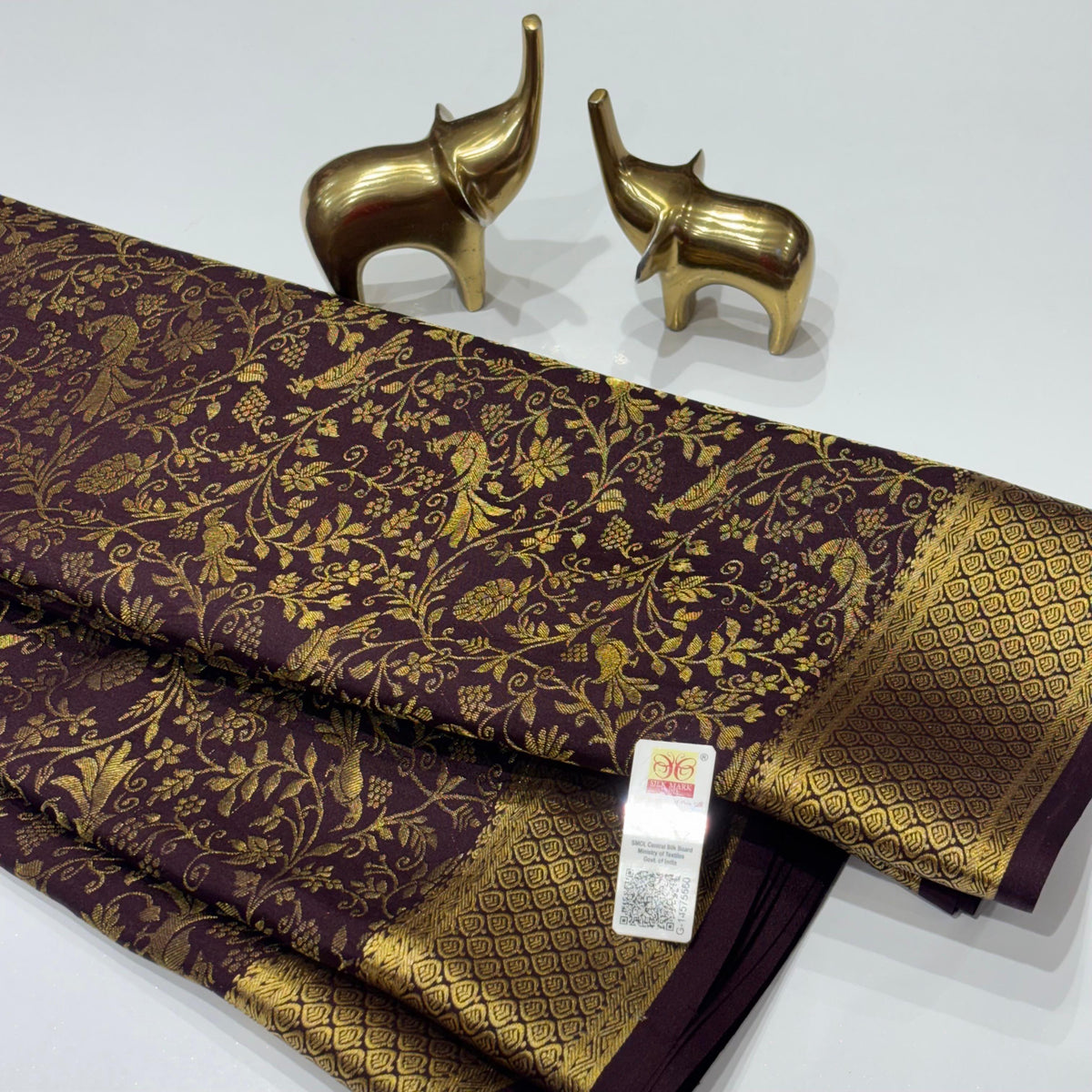 Brocade Pure Mysore Silk Saree