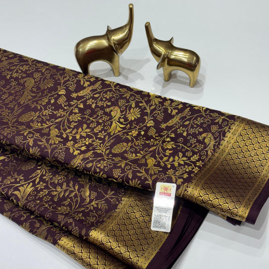 Brocade Pure Mysore Silk Saree