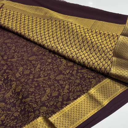 Brocade Pure Mysore Silk Saree