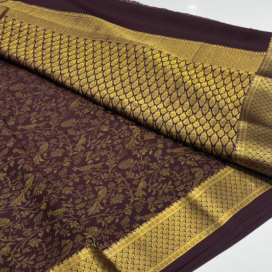 Brocade Pure Mysore Silk Saree