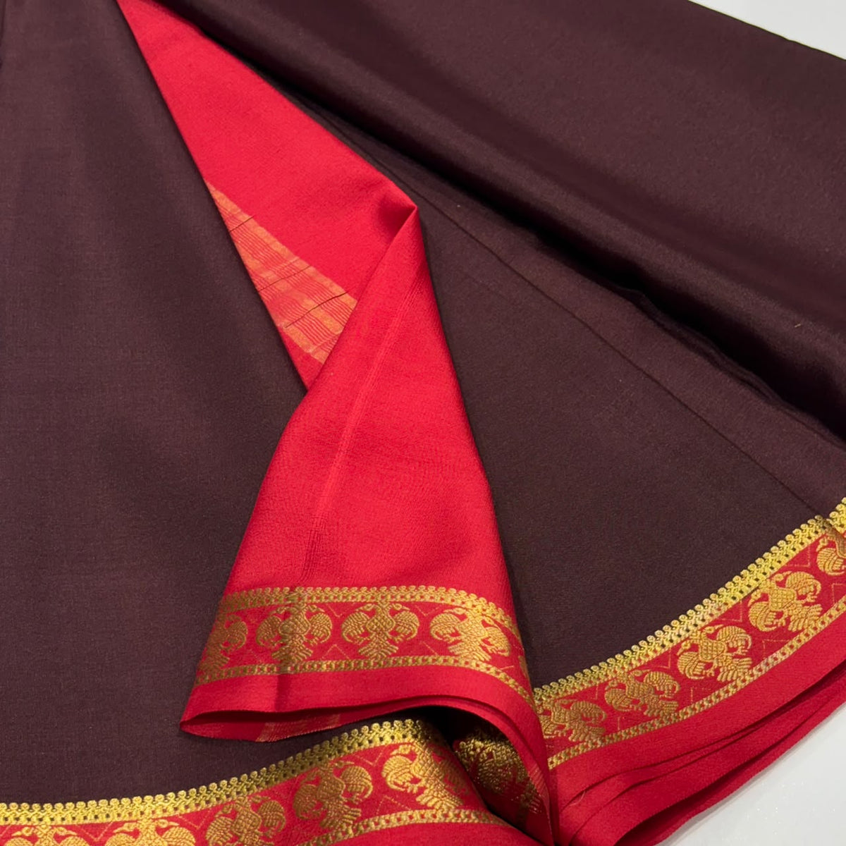 Pure Mysore Crepe Silk Saree