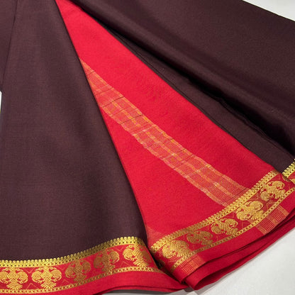 Pure Mysore Crepe Silk Saree