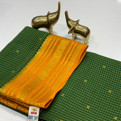 Pure Mysore Crepe Silk Saree