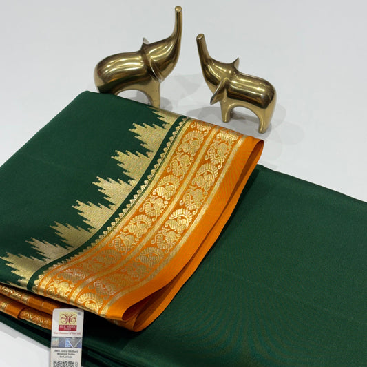 Pure Mysore Crepe Silk Saree