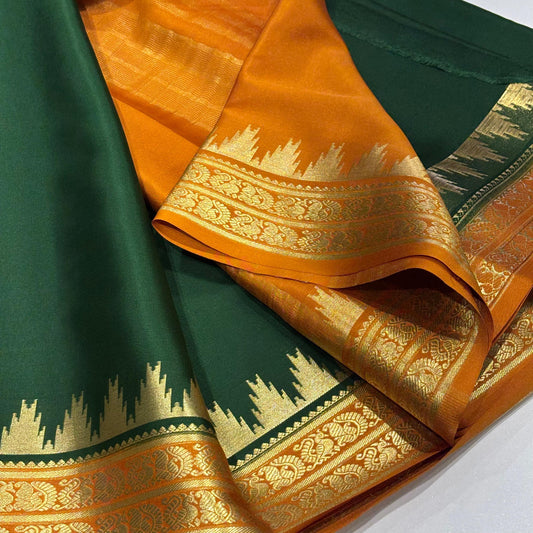 Pure Mysore Crepe Silk Saree