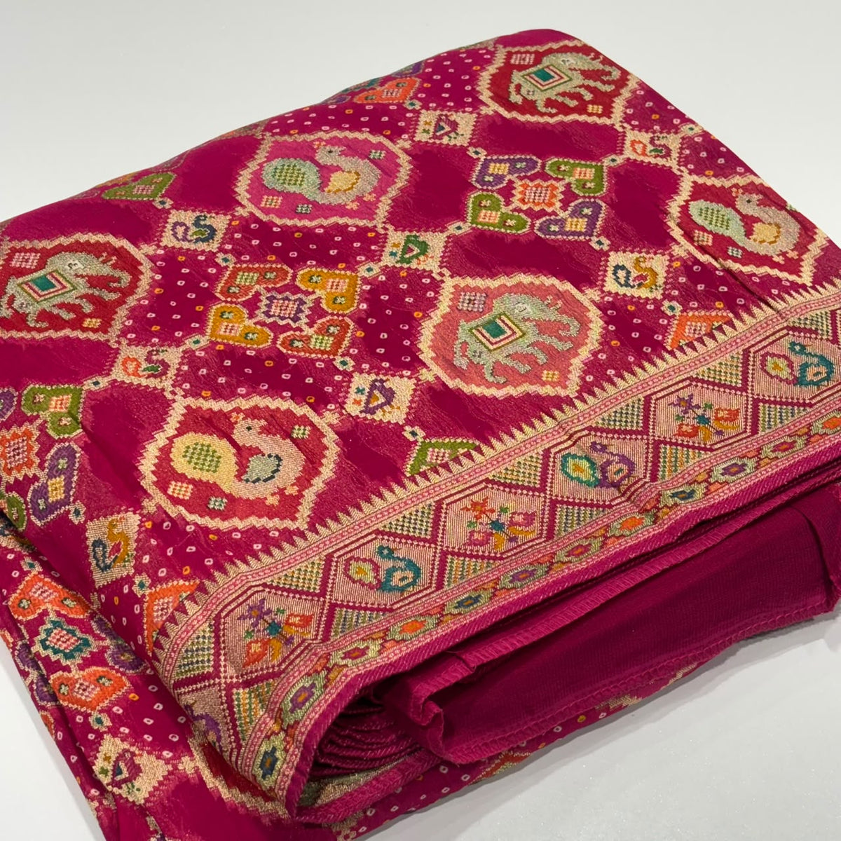 Georgette Patola Saree