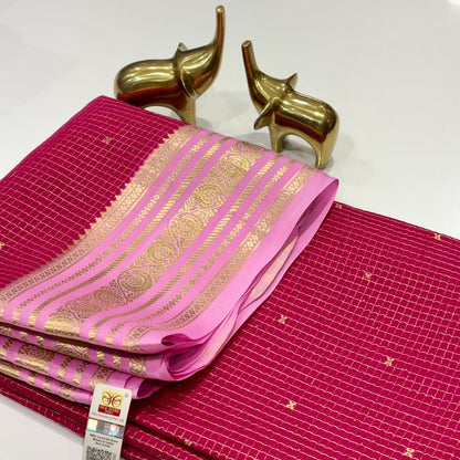 Pure Mysore Crepe Silk Saree