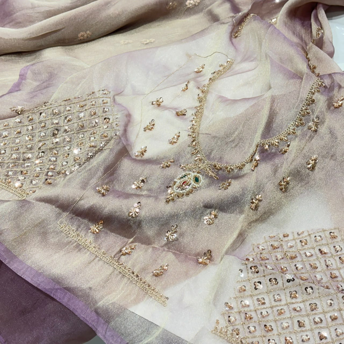 Tissue Organza Saree