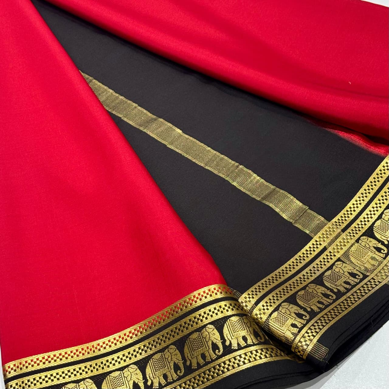 Pure Mysore Silk Saree