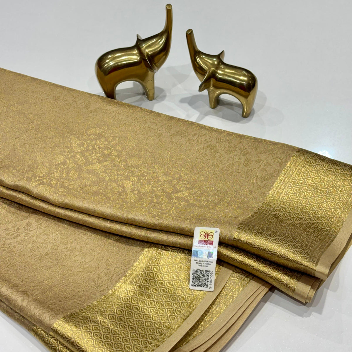 Brocade Pure Mysore Silk Saree