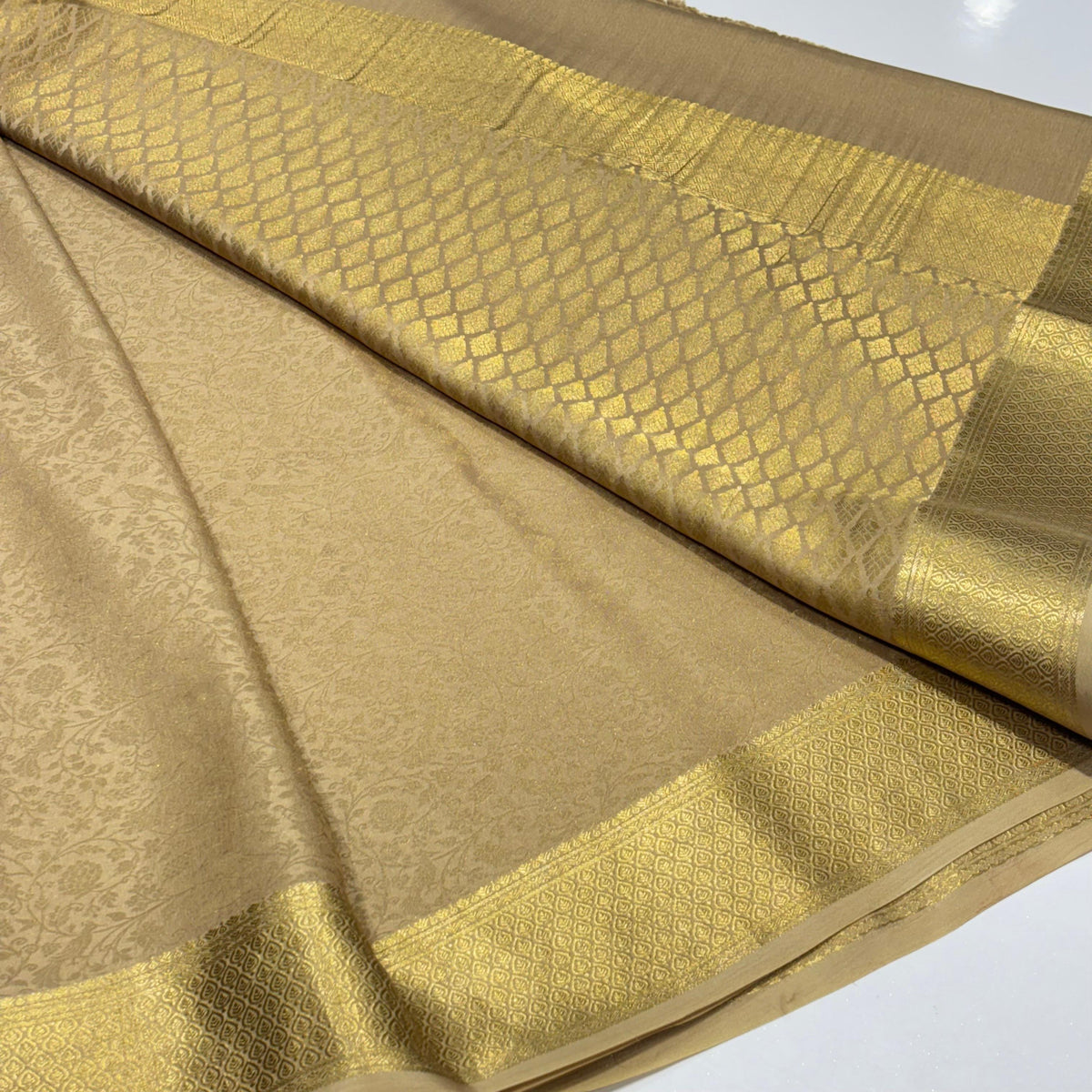 Brocade Pure Mysore Silk Saree
