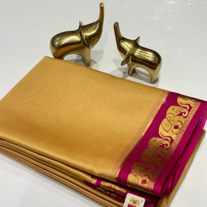 Pure Mysore Crepe Silk Saree