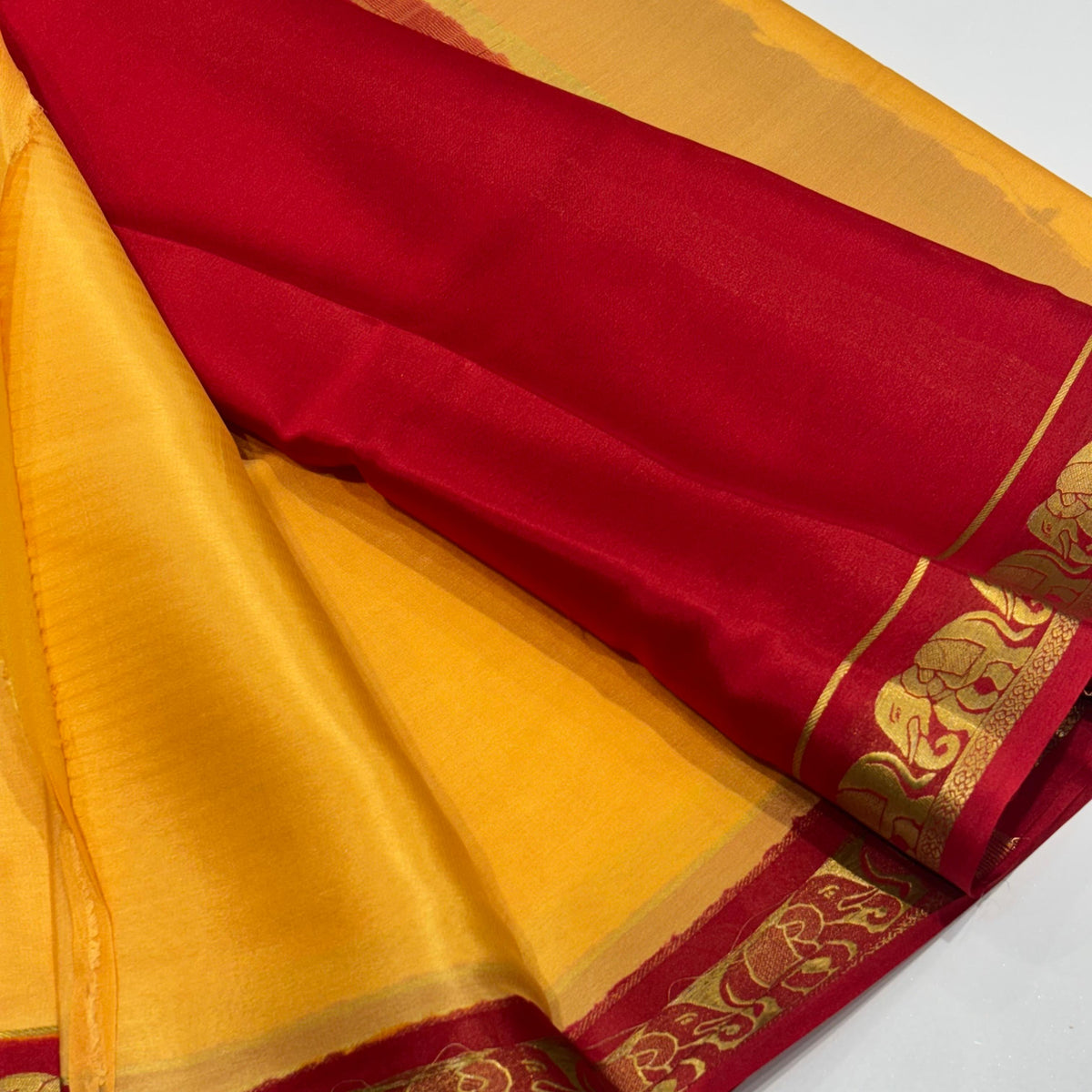 Pure Mysore Crepe Silk Saree