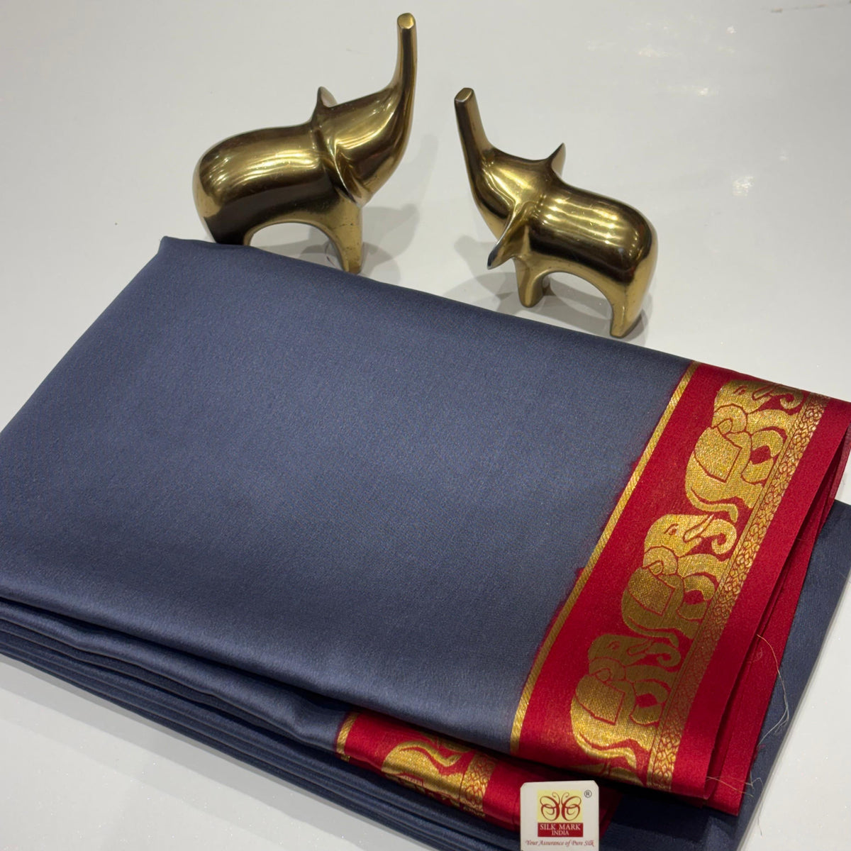 Pure Mysore Crepe Silk Saree
