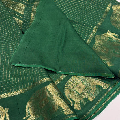 Mysore Crepe Saree
