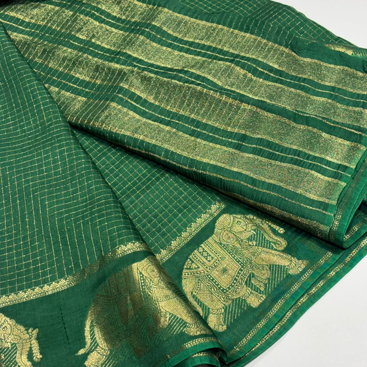 Mysore Crepe Saree