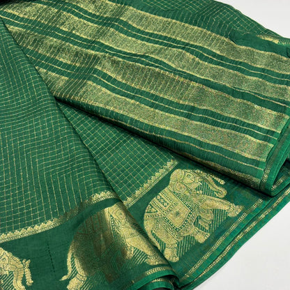 Mysore Crepe Saree