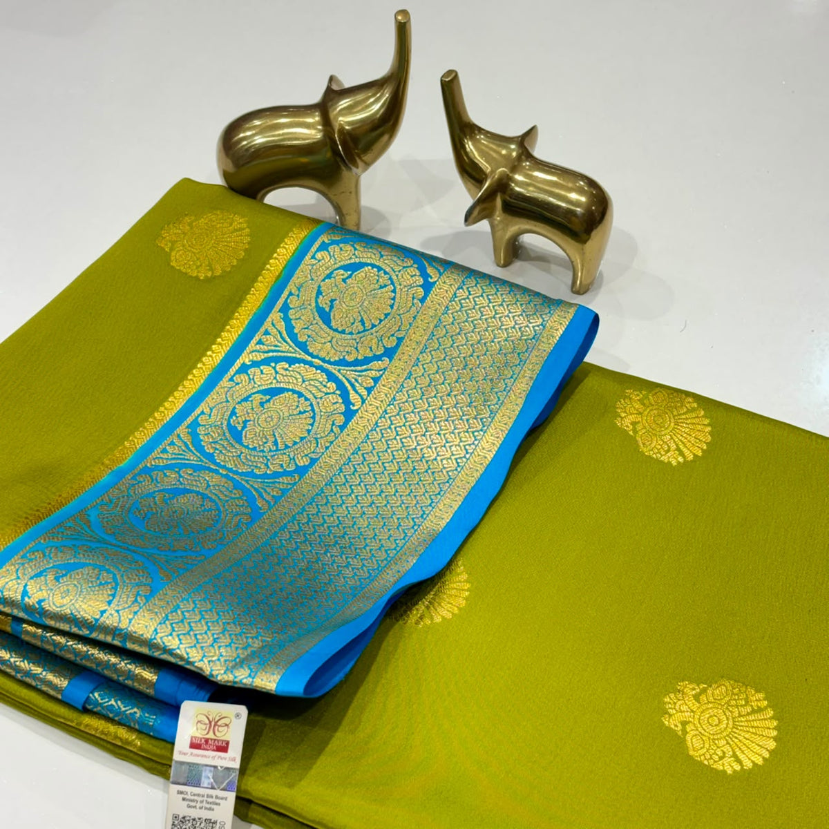 Pure Mysore Crepe Silk Saree