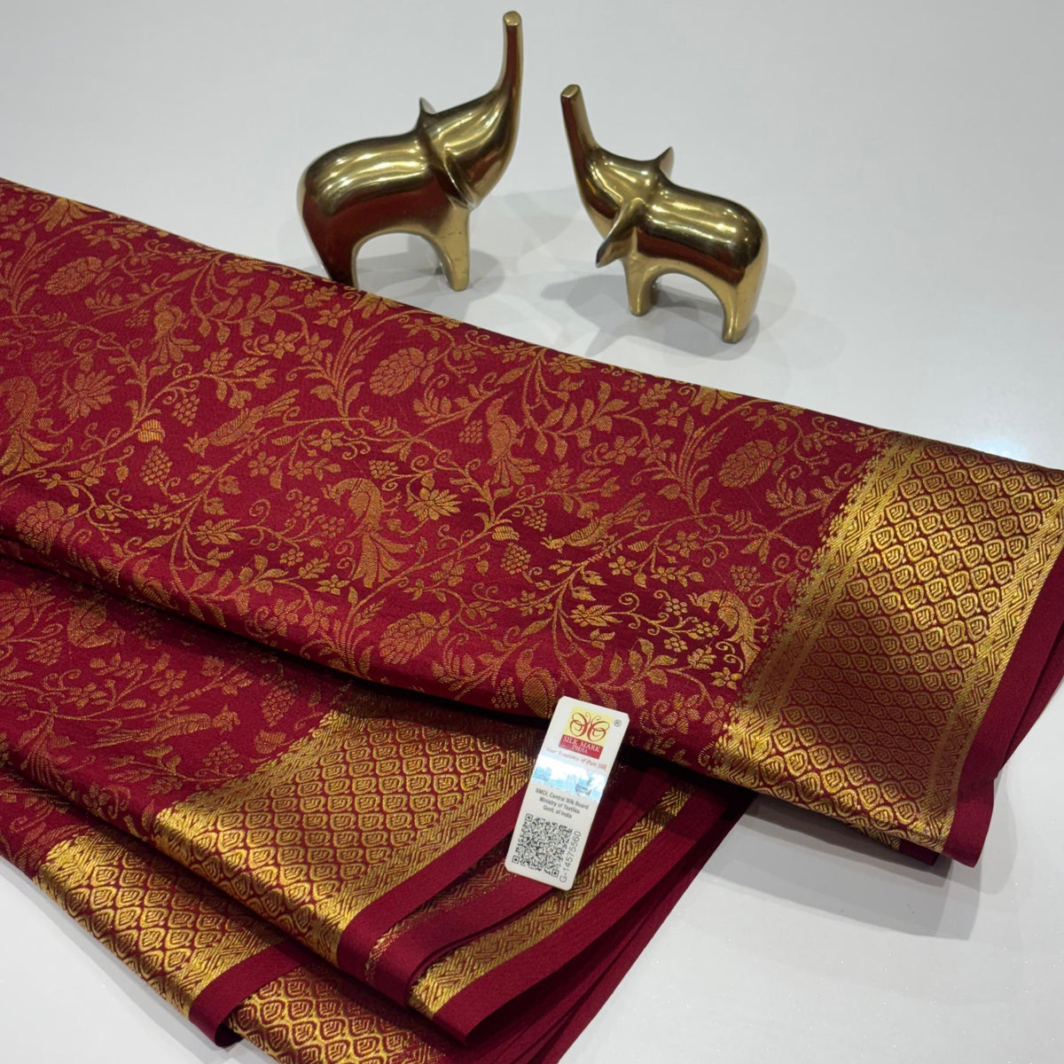 Brocade Pure Mysore Silk Saree