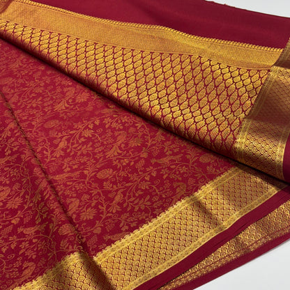 Brocade Pure Mysore Silk Saree
