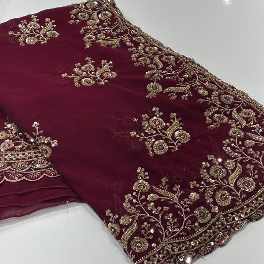 Designer Georgette Saree