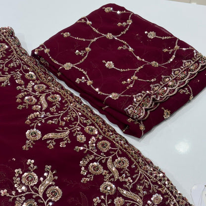 Designer Georgette Saree