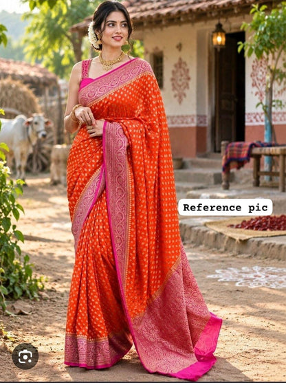 Banarasi Chiffon Saree