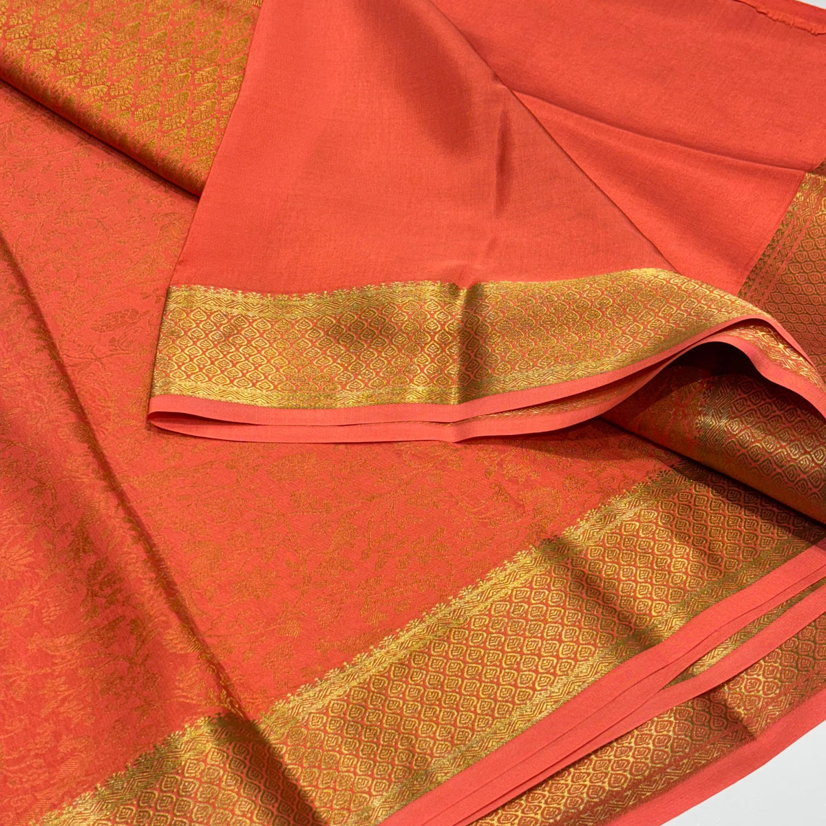 Brocade Pure Mysore Silk Saree