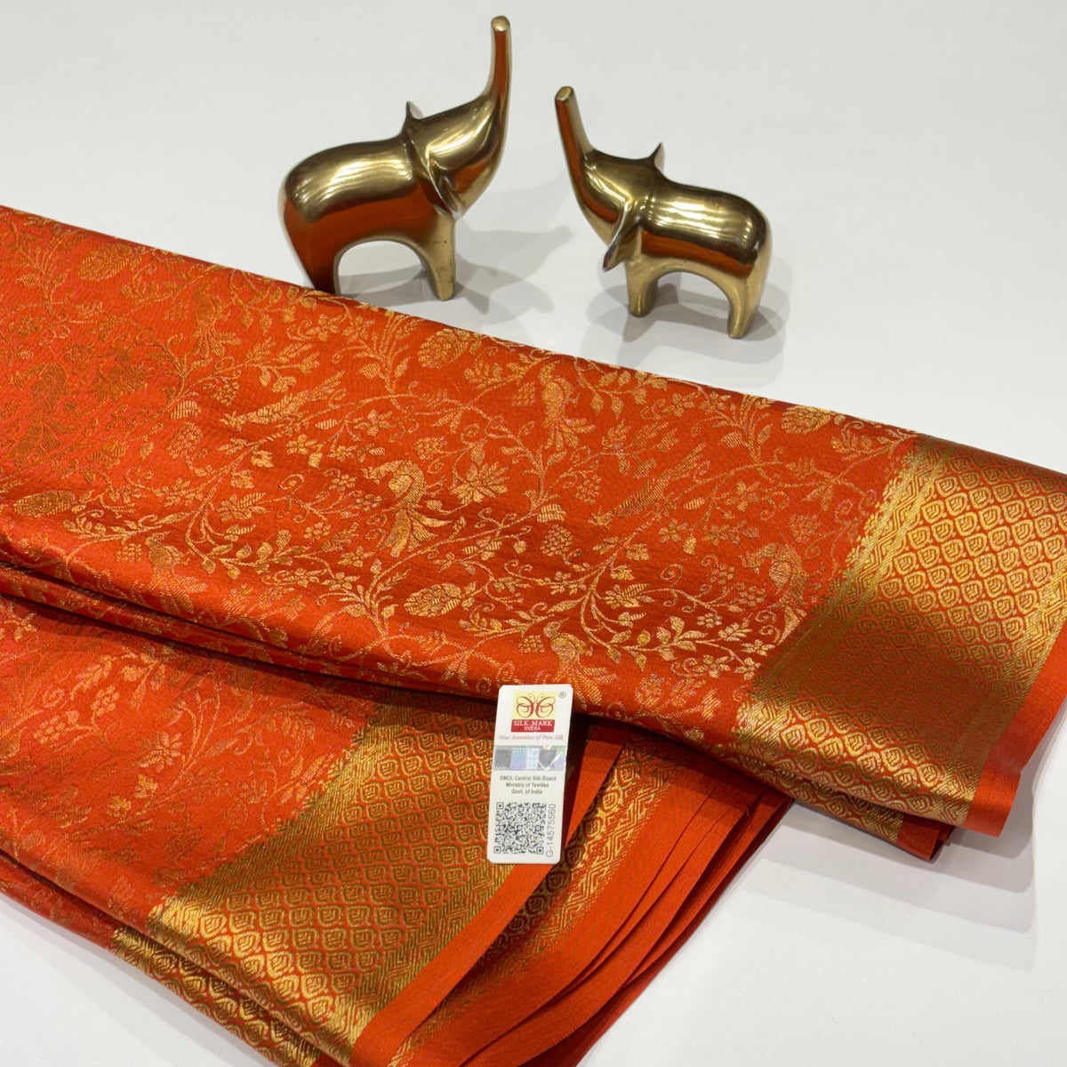 Brocade Pure Mysore Silk Saree
